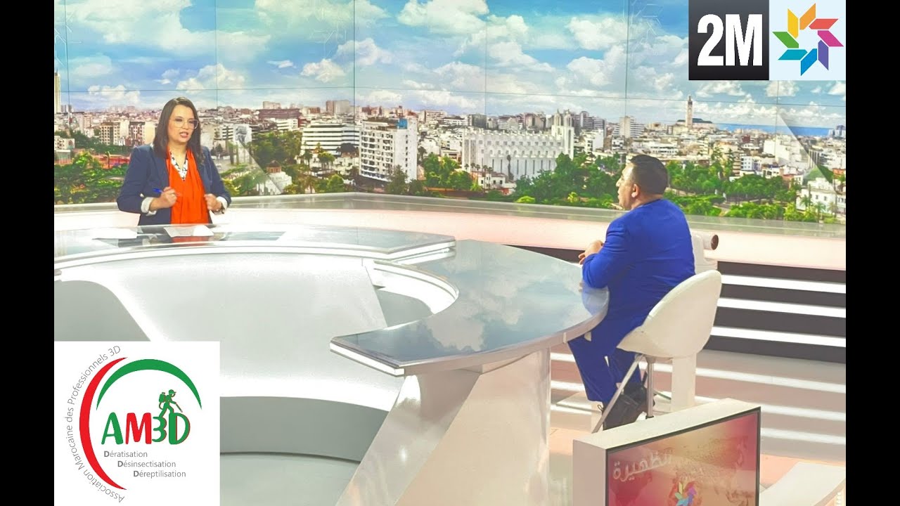 AM3D sur 2M : Risques des "nuisibles" (الجمعية المغربية لمهنيين محاربة الجرذان، الحشرات والزواحف)